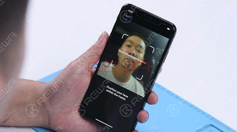 Face ID Not Working 'Move iPhone a Little Lower/Higher' is usually caused by damage to the dot projector and the problem is confirmed to be almost unrepairable. However, there is finally a solution to fix the problem. Today REWA LAB will show you the latest dot projector repair technique!