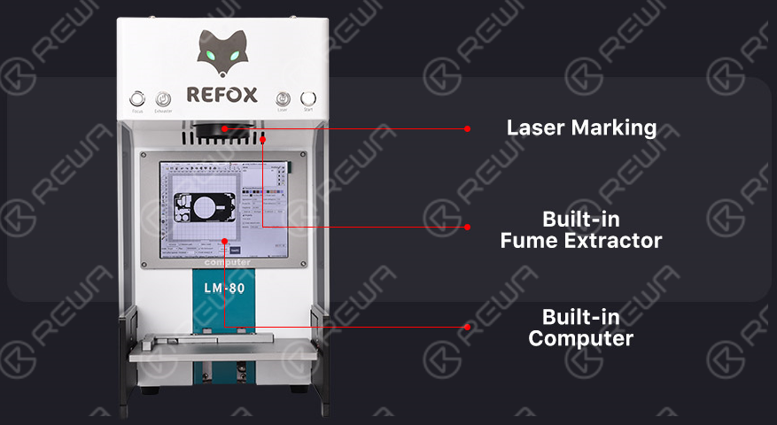 The Most Powerful Laser Marking Machine – REFOX LM 80