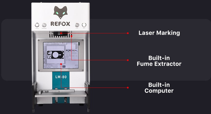 REFOX LM 80 – The Most Powerful Laser Marking Machine