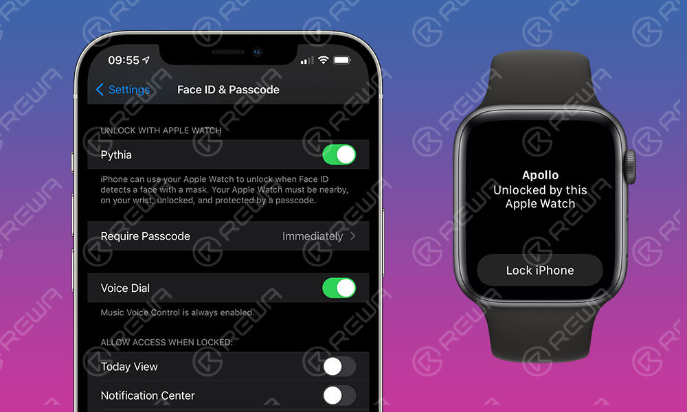  "Unlock Locking" with Apple Watch