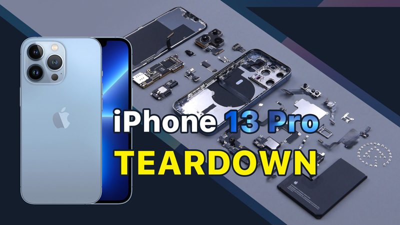 Démontage de l'iPhone 13 Pro
