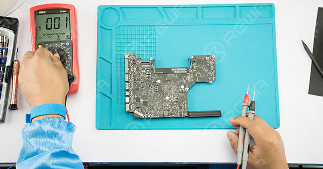 Resistance TestingTest keyboard port pins and peripheral component