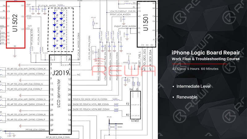 iPhone Circuit Work-flow & Troubleshooting Course