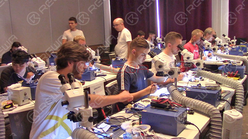 The Last REWA iPhone Logic Board Repair Training In October 2019 - Munich Germany