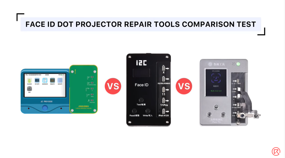Face ID Dot Projector Repair Tools Review – I2C/JC/LUBAN