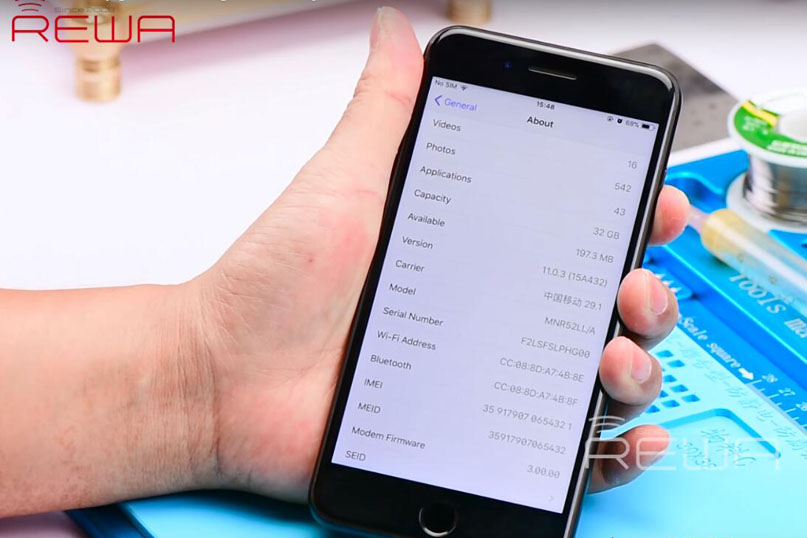 iPhone 7 Plus Memory Upgrading On iOS 11 – 32 GB To 256 GB