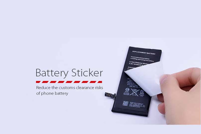 Reduce Customs Clearance Risks with Battery Sticker Label