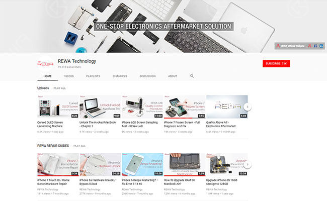 REWA Youtube Channel in Feedspot Top 100 Technology Youtube Channels
