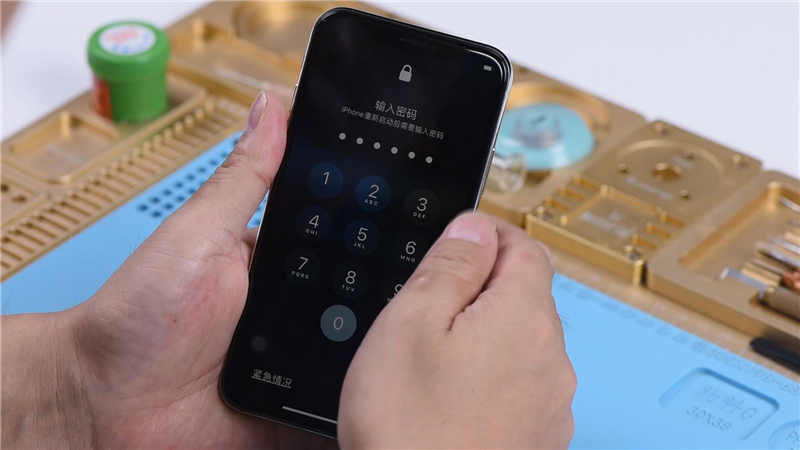 iPhone X no Response after Entering Password