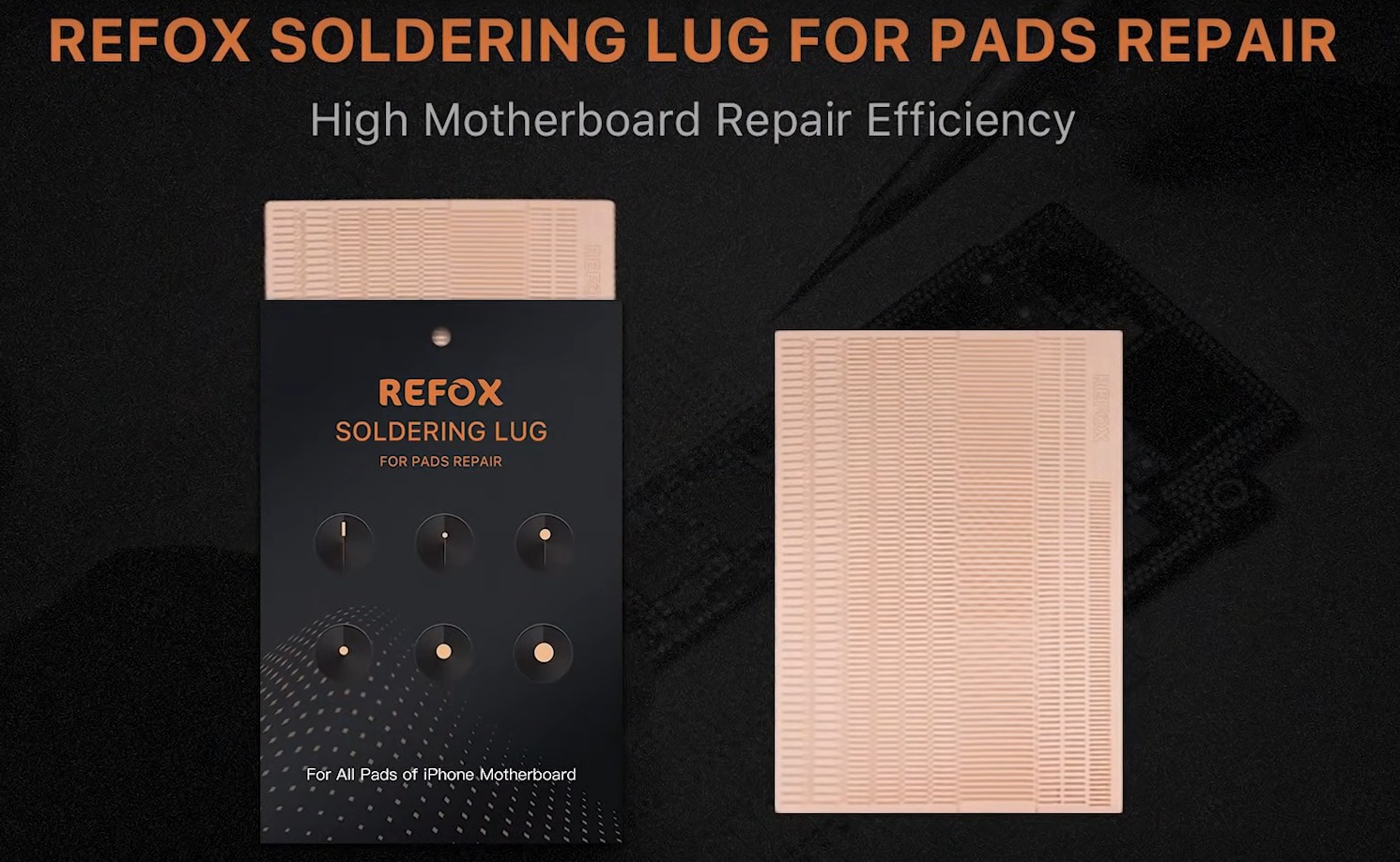 Enhancing iPhone Micro Soldering Repairs with REFOX Soldering Lugs