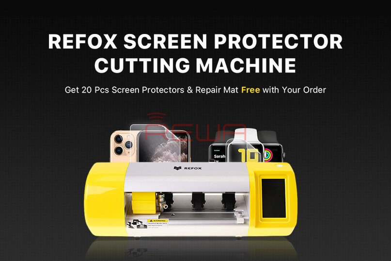 Make A Screen Protector In 15 Seconds – REFOX Screen Protector Cutting Machine