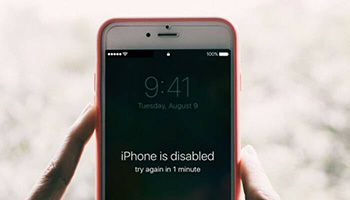 Fixing a Disabled iPhone After Multiple Incorrect Passcode Attempts
