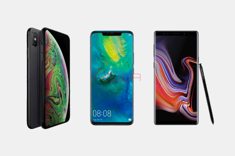 iPhone XS Max VS Huawei Mate 20 Pro VS Samsung Galaxy Note 9, Which Do You Prefer?