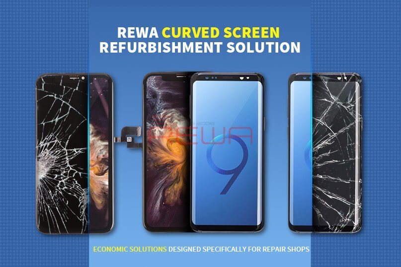 Samsung Galaxy S9/S9+ Cracked Screen Glass Only Repair – Refurbishing Solution V5.0