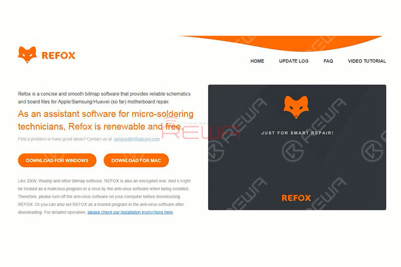 Refox Review - A Free Boardview Schematics Bitmap For Logic Board Repair