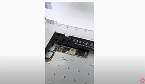 Get Inside of Apple Chip Through Laser Machine