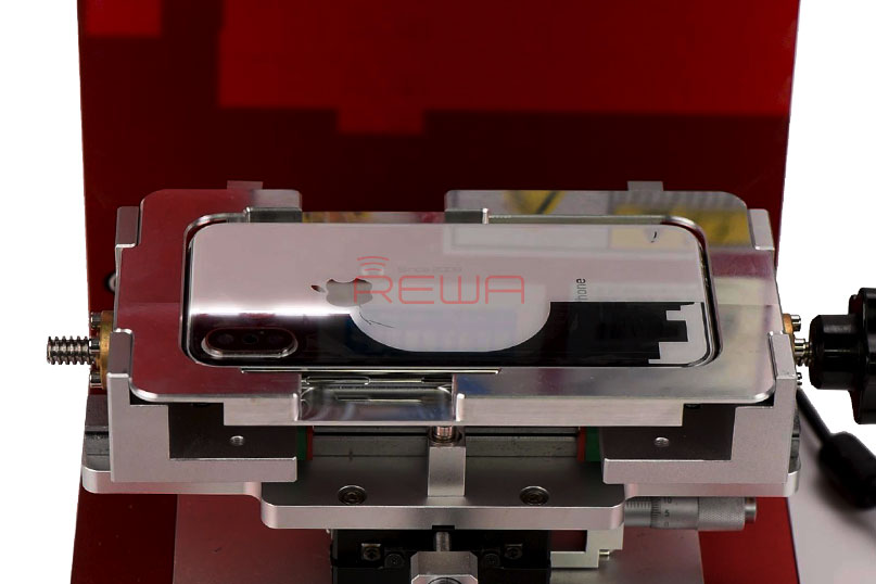 iPhone X/8 Plus/8 vetro posteriore di separazione con macchina laser