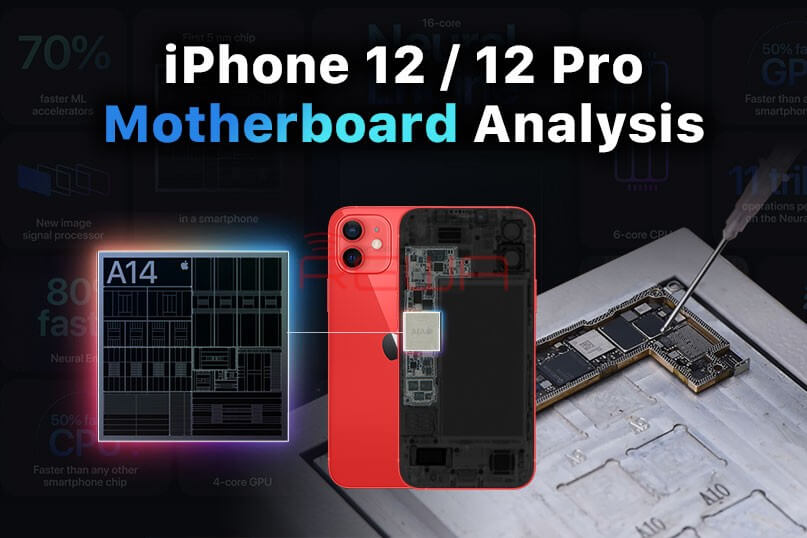 iPhone 12 Motherboard Separation and Recombination